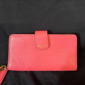 Coach New York wristlet